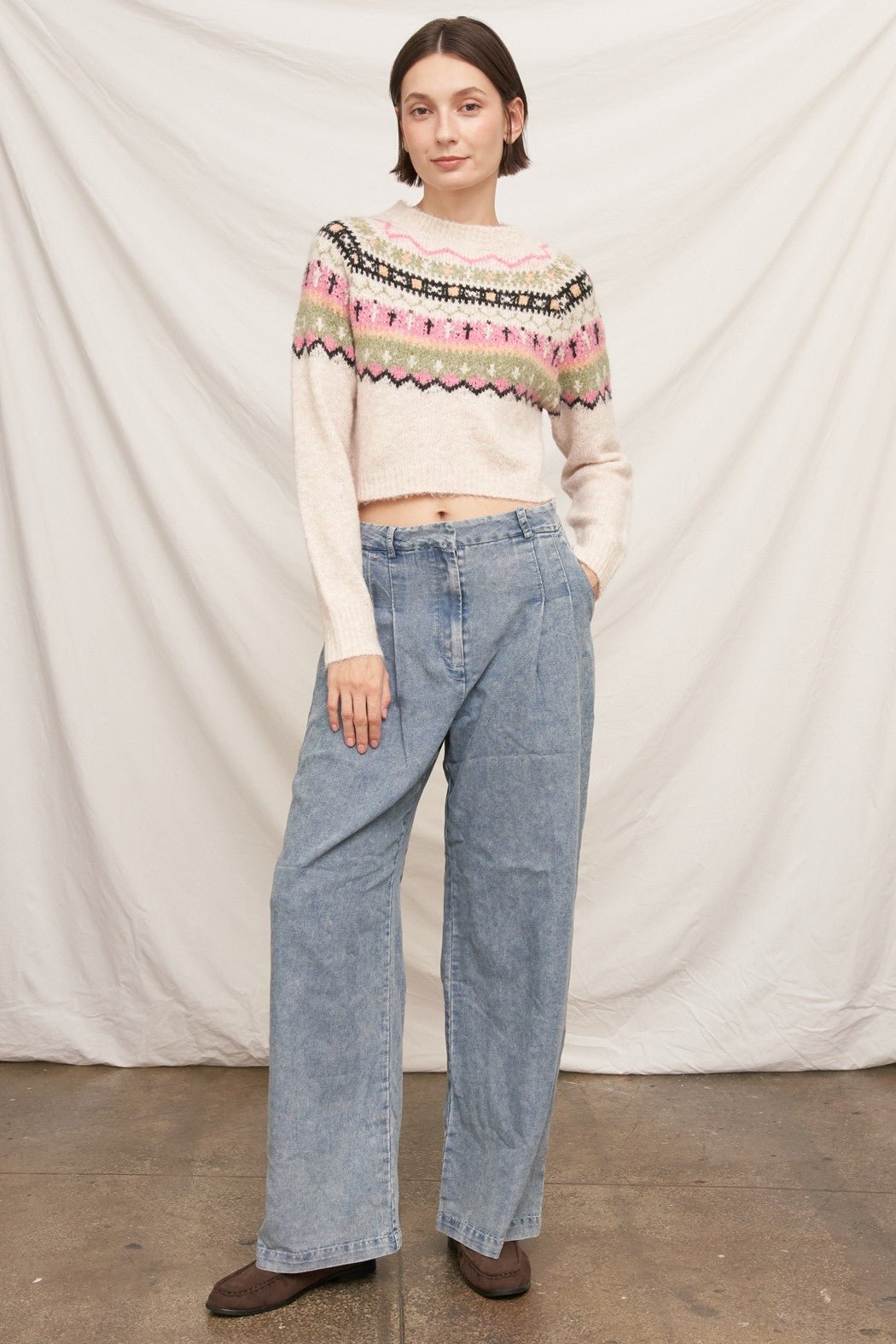 Brigitta Fair Isle Sweater - Westly