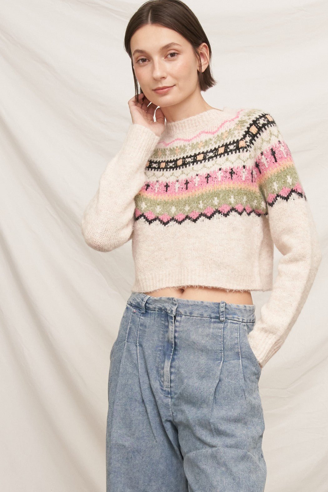Brigitta Fair Isle Sweater - Westly