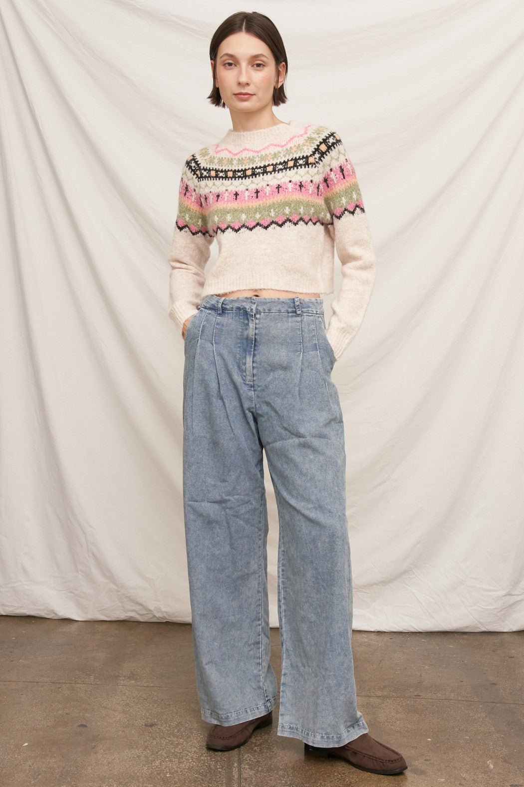 Brigitta Fair Isle Sweater - Westly