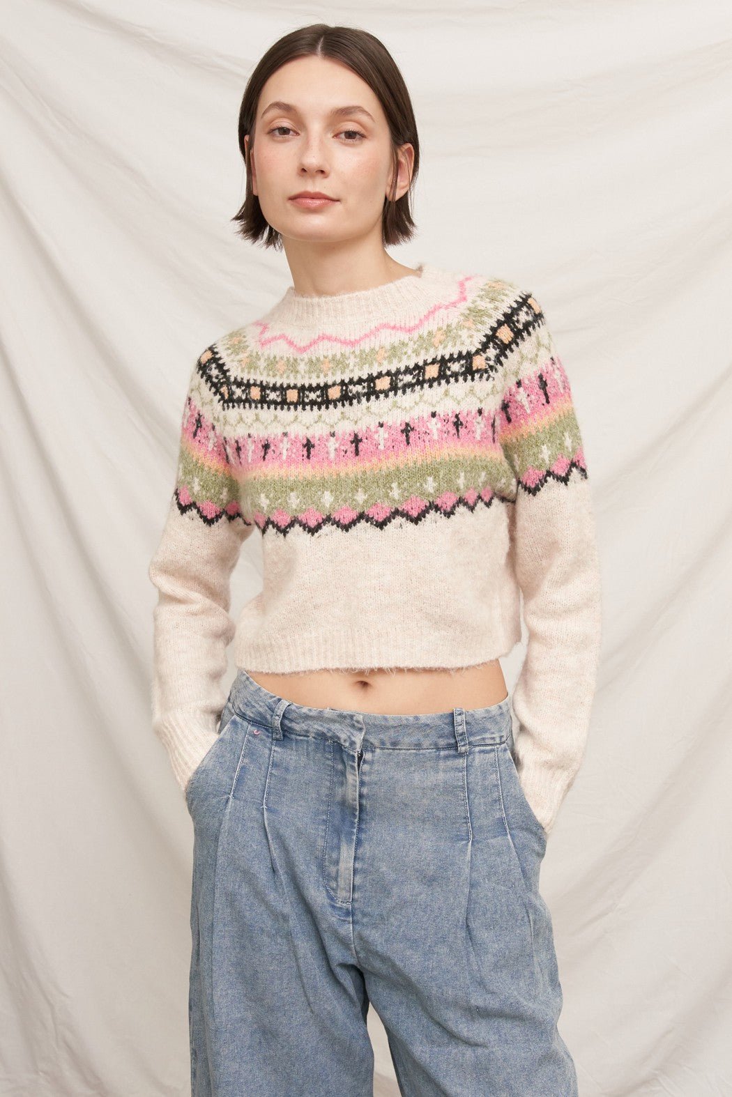 Brigitta Fair Isle Sweater - Westly