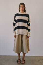 Broad Horizons Oversized Knit Sweater - Westly