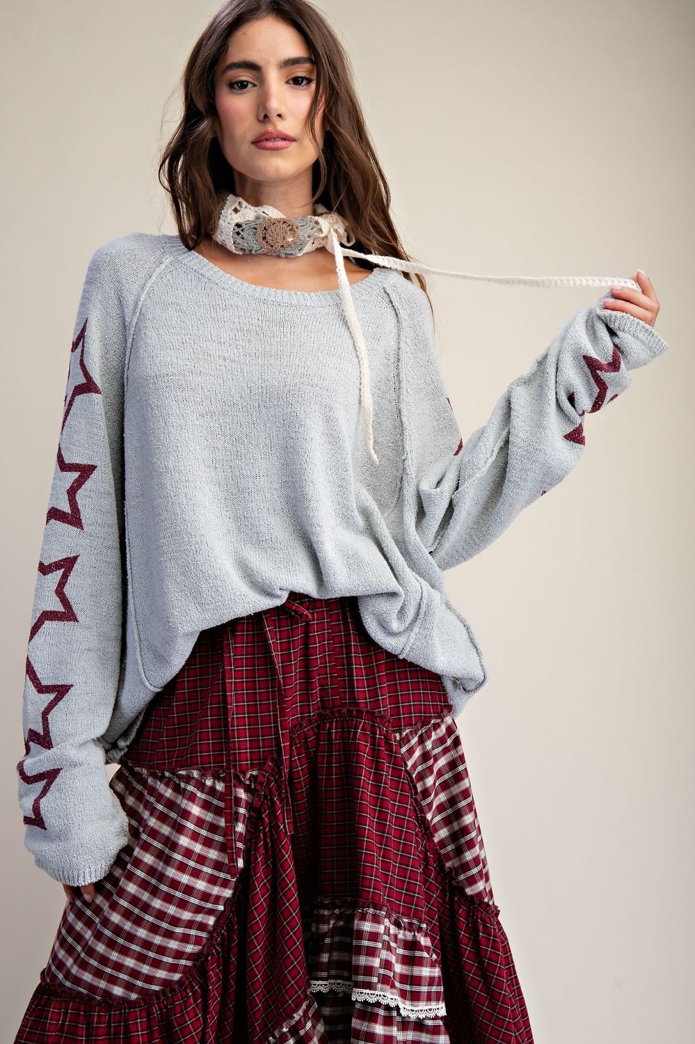 Bryce Star Knit Pullover - Westly
