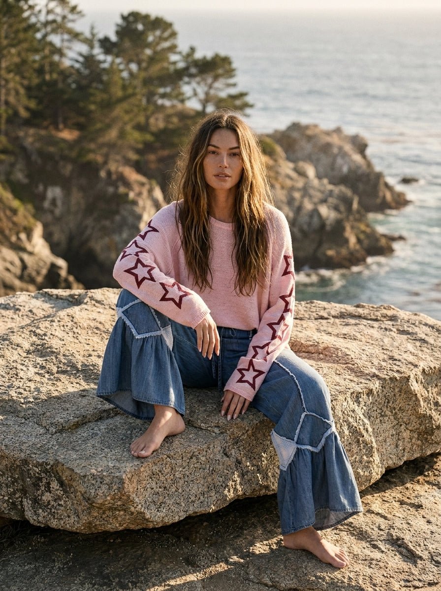 Bryce Star Knit Pullover - Westly