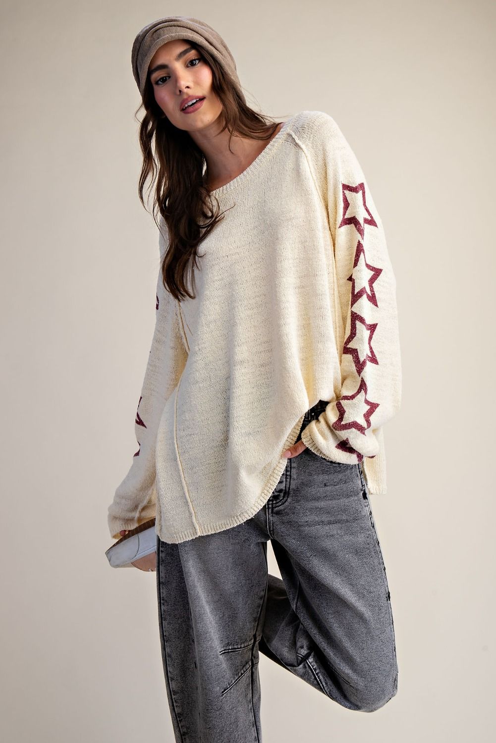 Bryce Star Knit Pullover - Westly