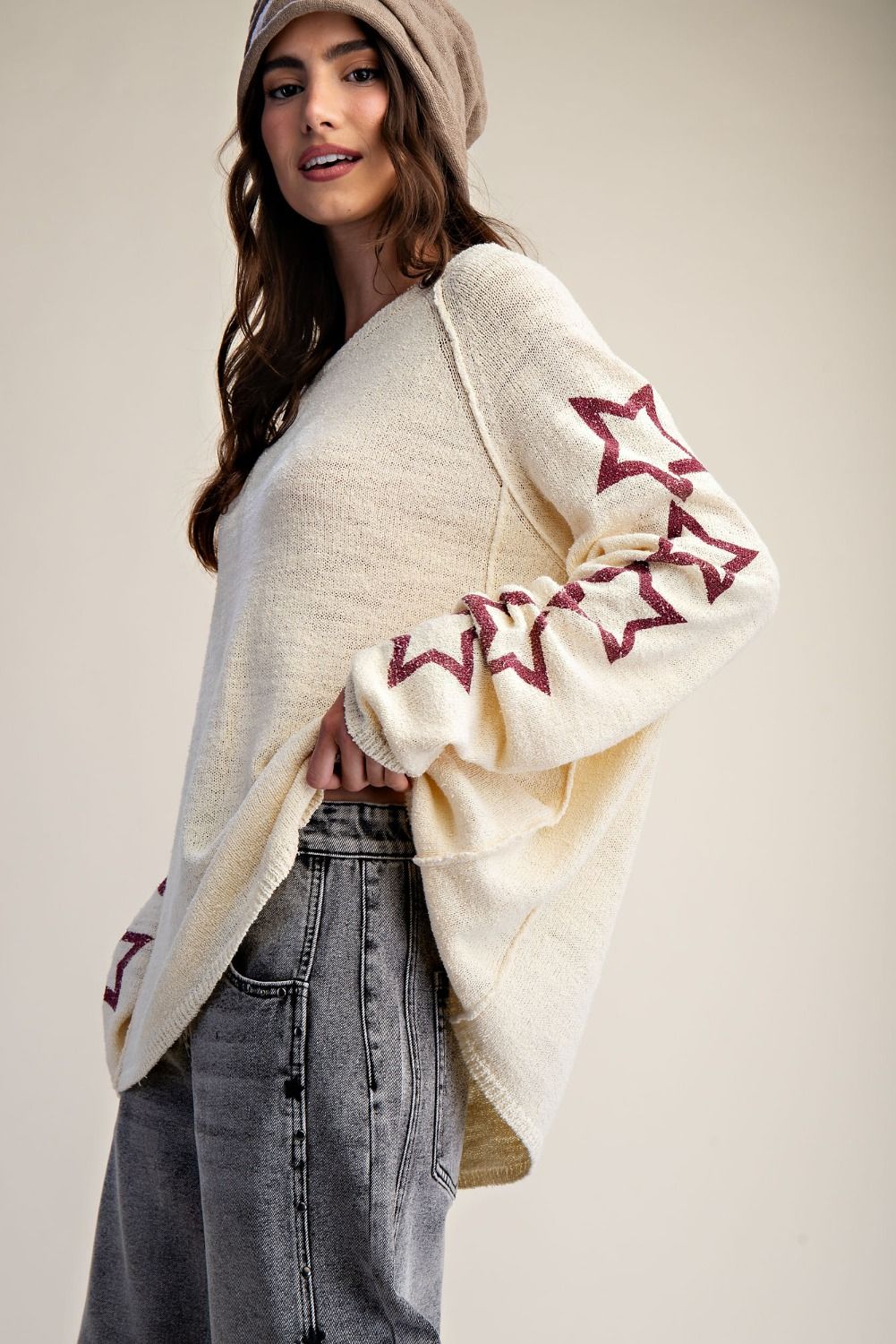 Bryce Star Knit Pullover - Westly