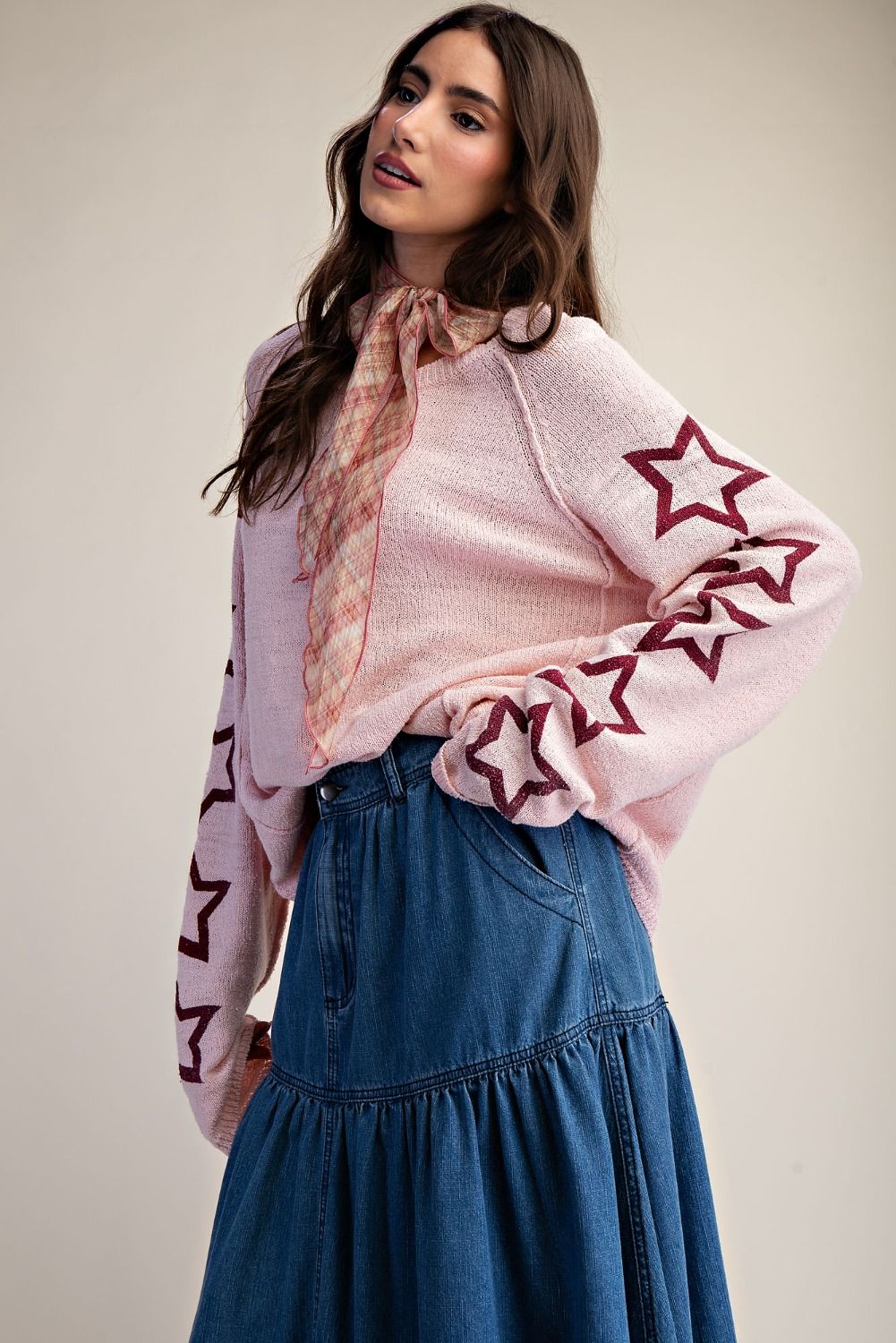 Bryce Star Knit Pullover - Westly