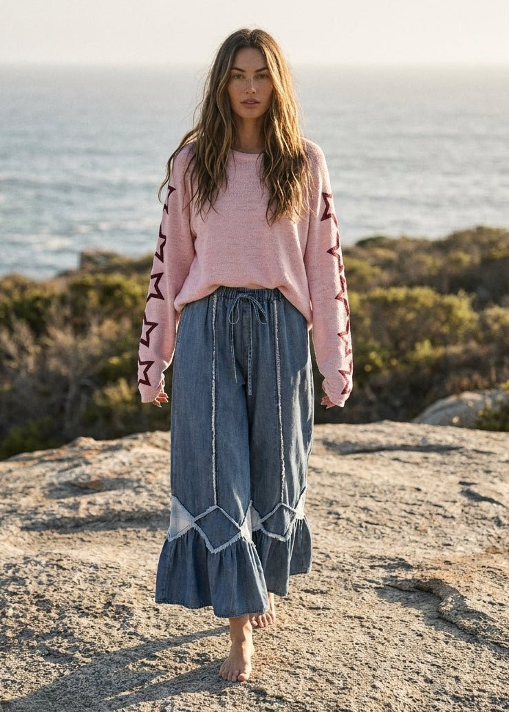 Bryce Star Knit Pullover - Westly