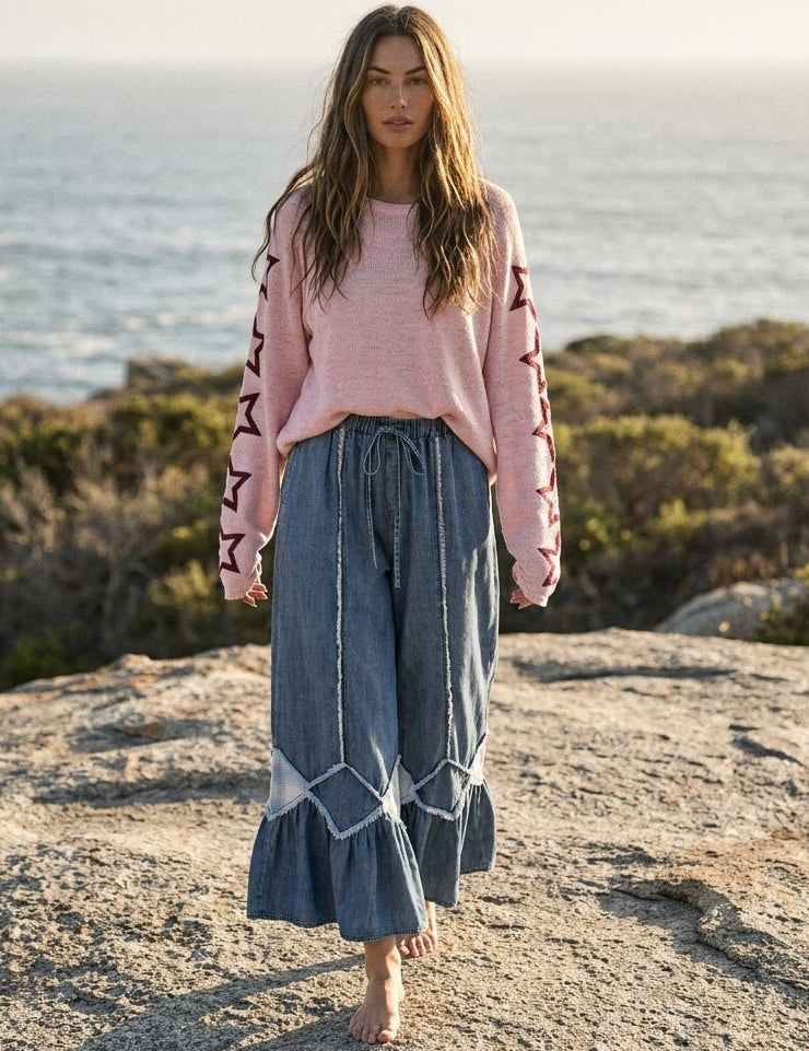 Bryce Star Knit Pullover - Westly