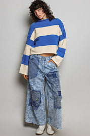 Cabana Club Chenille Mock-Neck Sweater - Westly