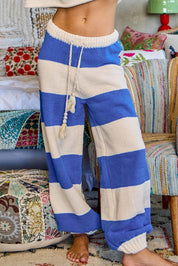 Cabana Club Chenille Wide-Leg Lounge Pants - Westly