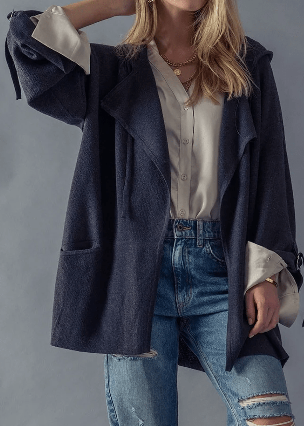 Callie Hooded Coatigan - Westly