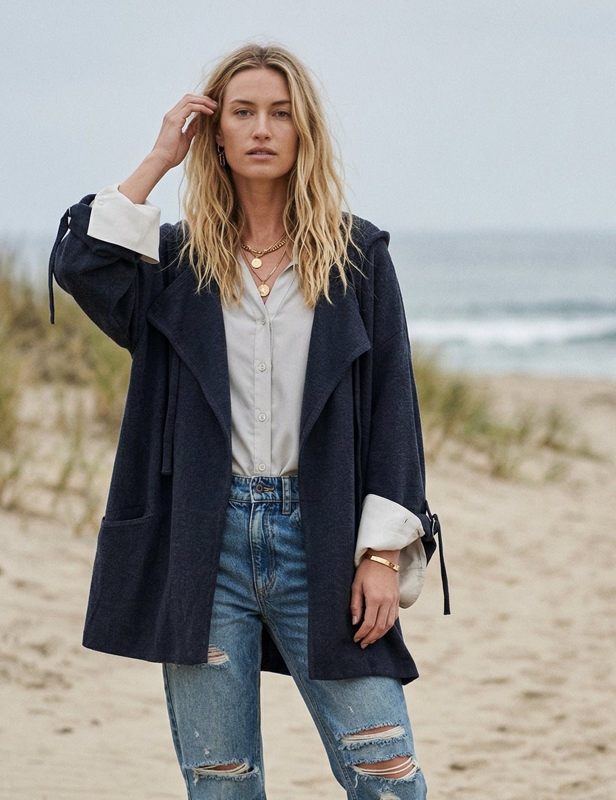 Callie Hooded Coatigan - Westly