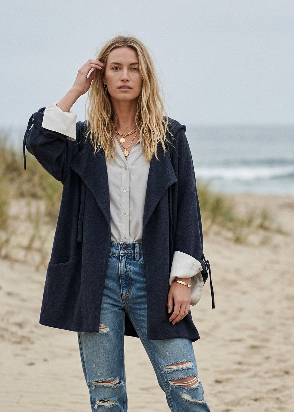 Callie Hooded Coatigan - Westly