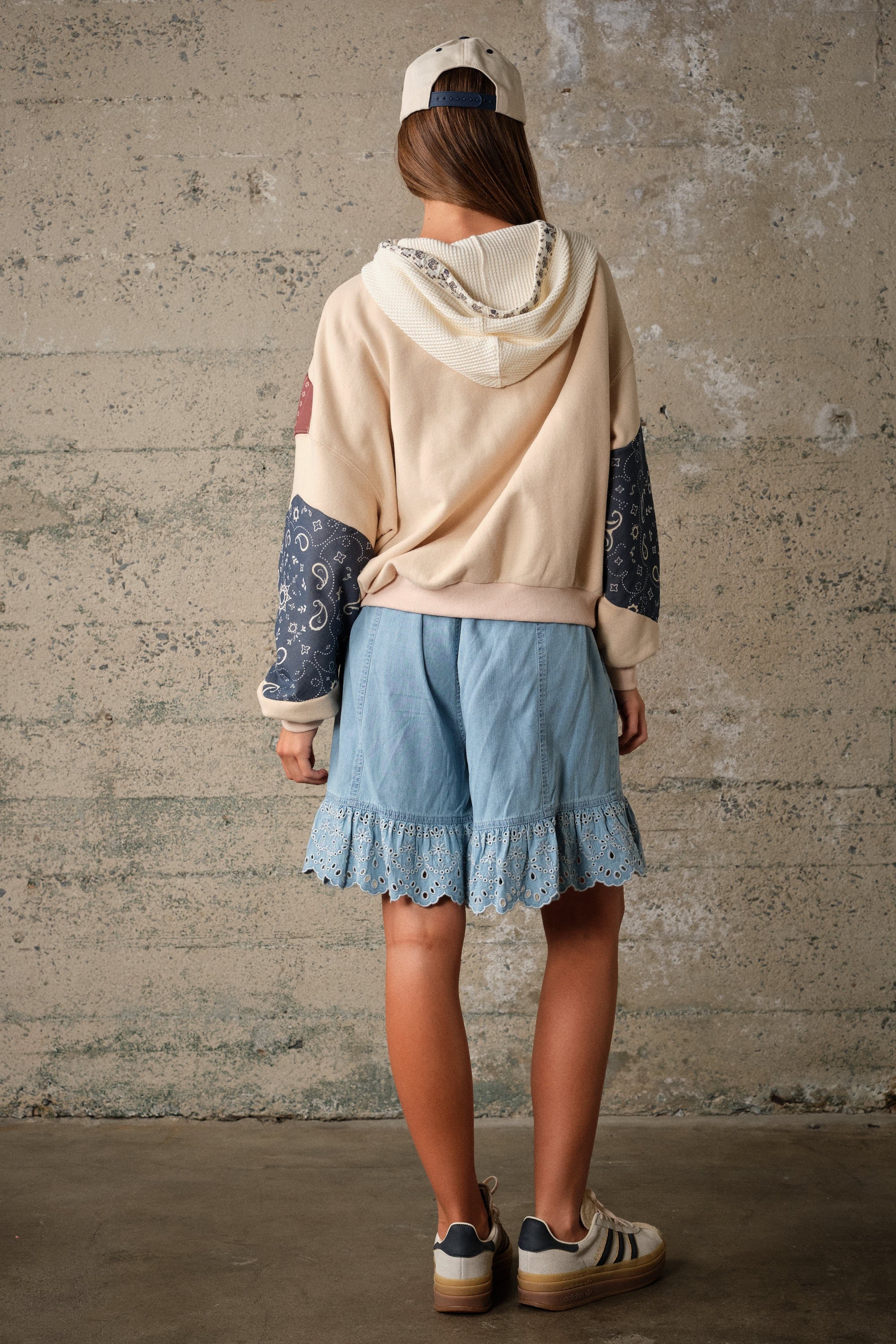 Calloway Paisley Patchwork Jacket - Beige Multi