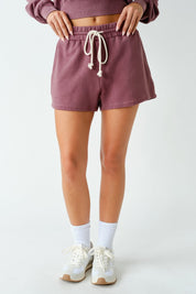 Campus Washed French Terry Shorts - Westly