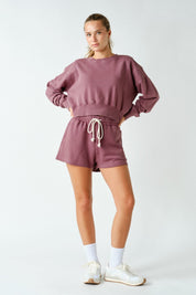 Campus Washed French Terry Shorts - Westly