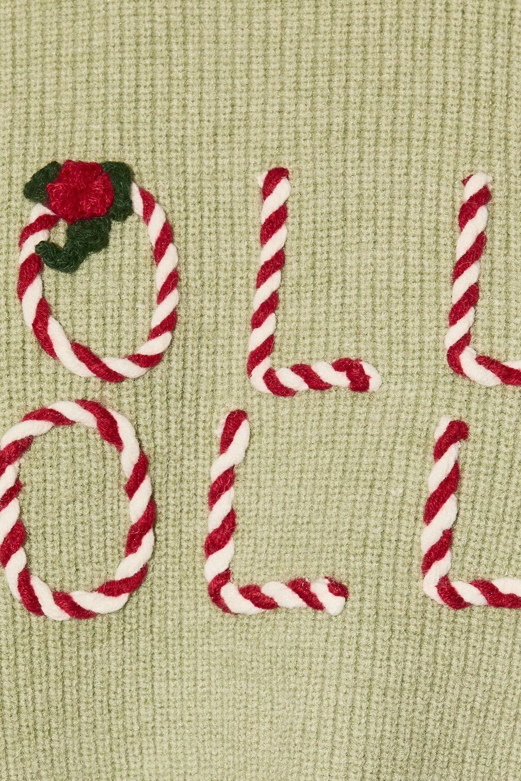 Candy Cane Lane Cropped Sweater - Westly