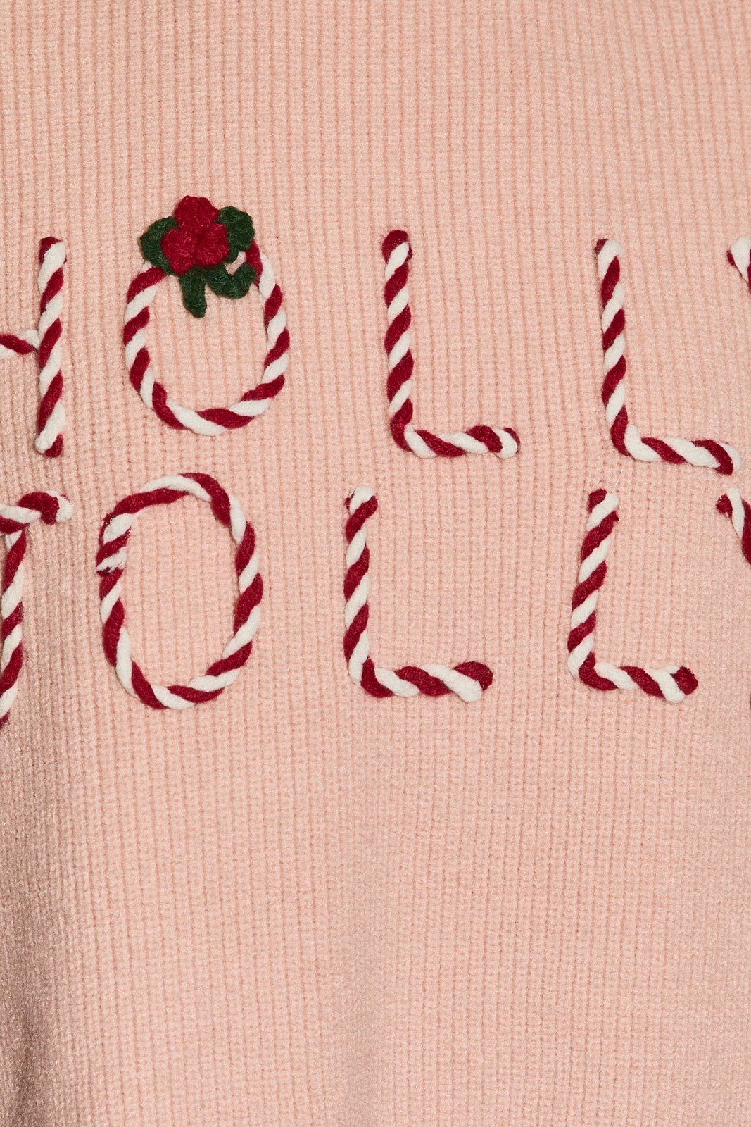 Candy Cane Lane Cropped Sweater - Westly