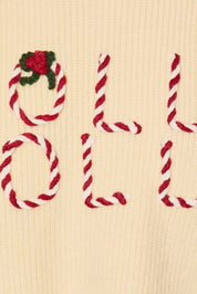 Candy Cane Lane Cropped Sweater - Westly