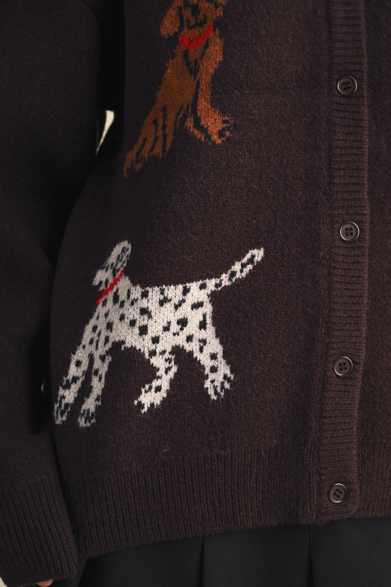 Canine Club Dog Motif Cardigan – Westly