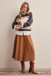 Canterfold Horse Intarsia Sweater - Westly