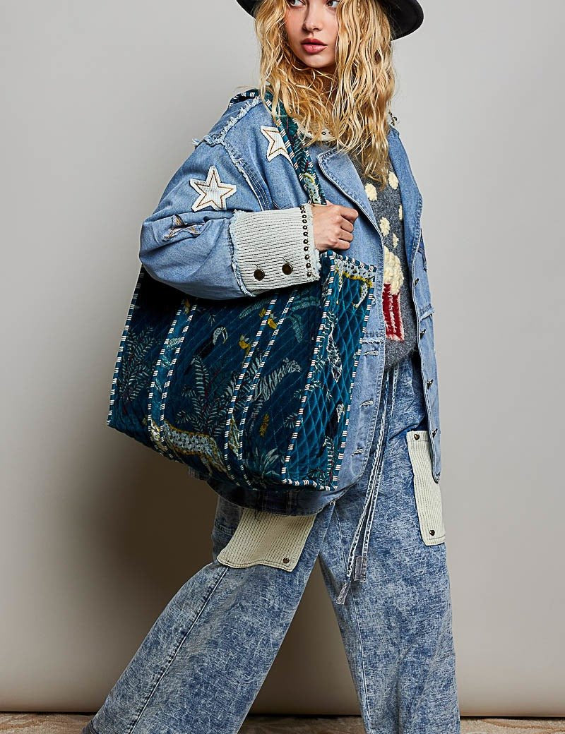 Caravan Quilted Tote - Westly