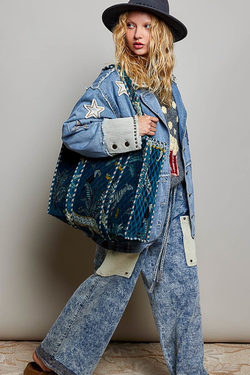 Caravan Quilted Tote - Westly
