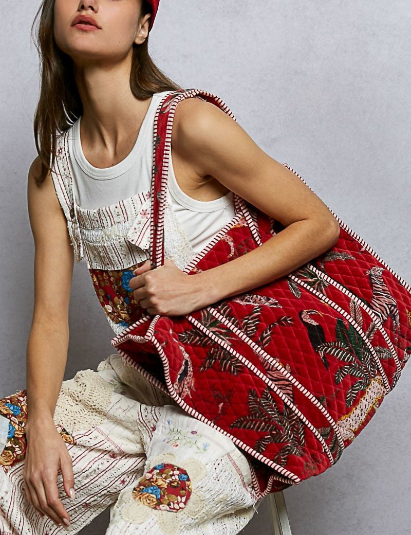 Caravan Quilted Tote - Westly