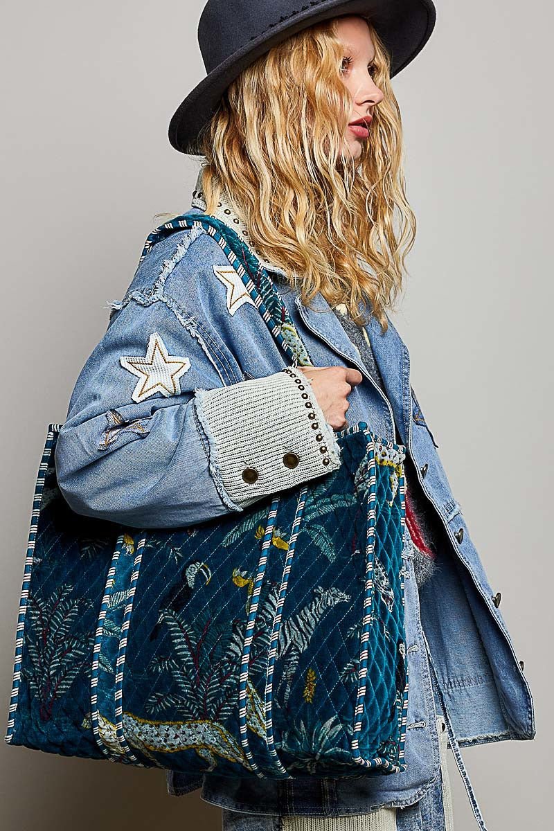 Caravan Quilted Tote - Westly