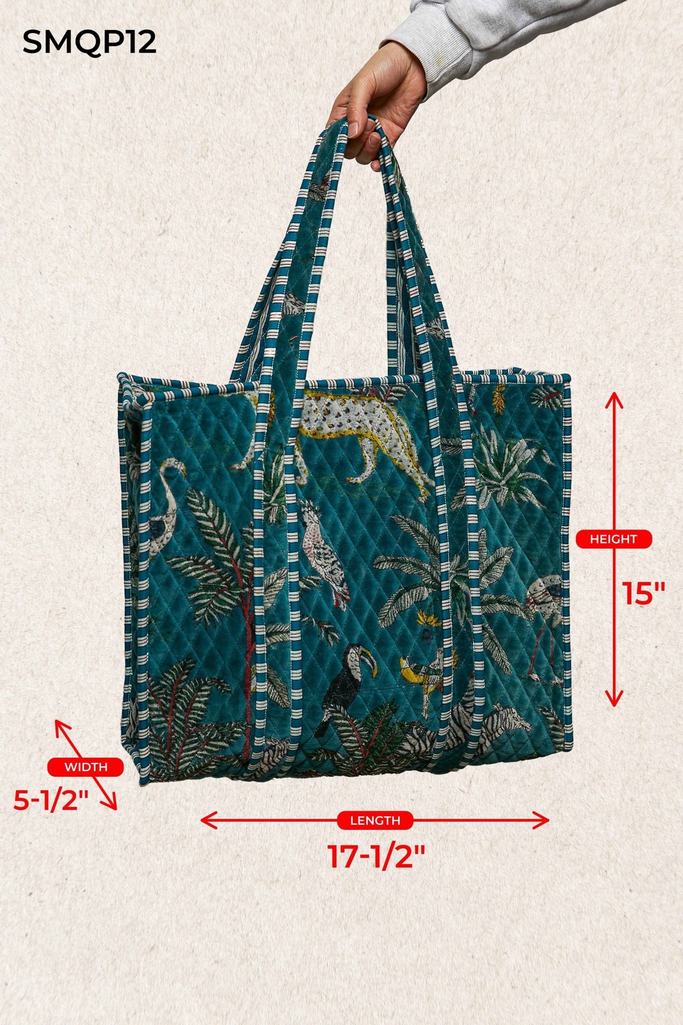Caravan Quilted Tote - Westly