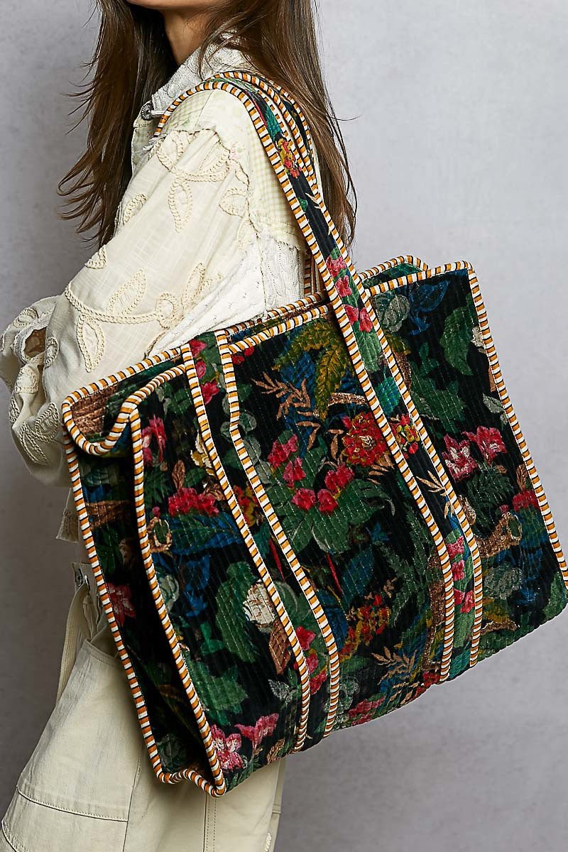 Caravan Quilted Tote - Westly
