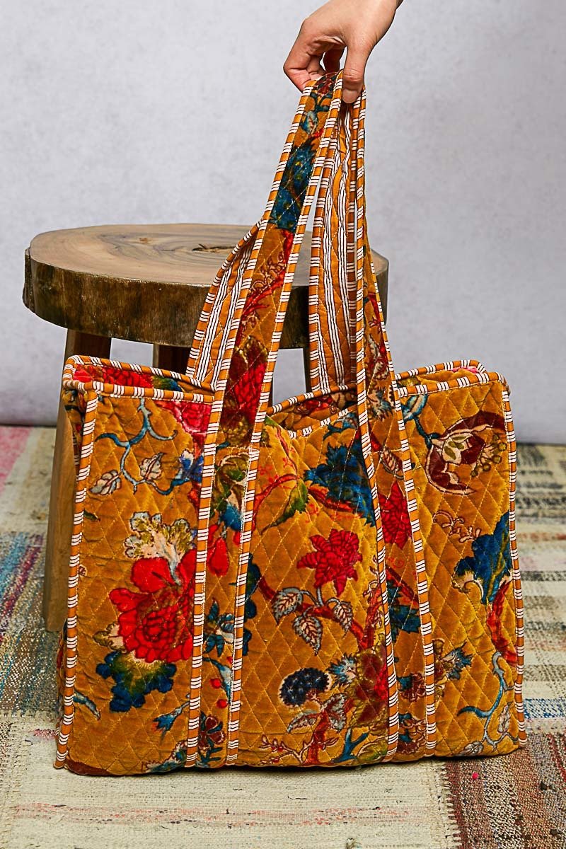 Caravan Quilted Tote - Westly