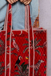 Caravan Quilted Tote - Westly
