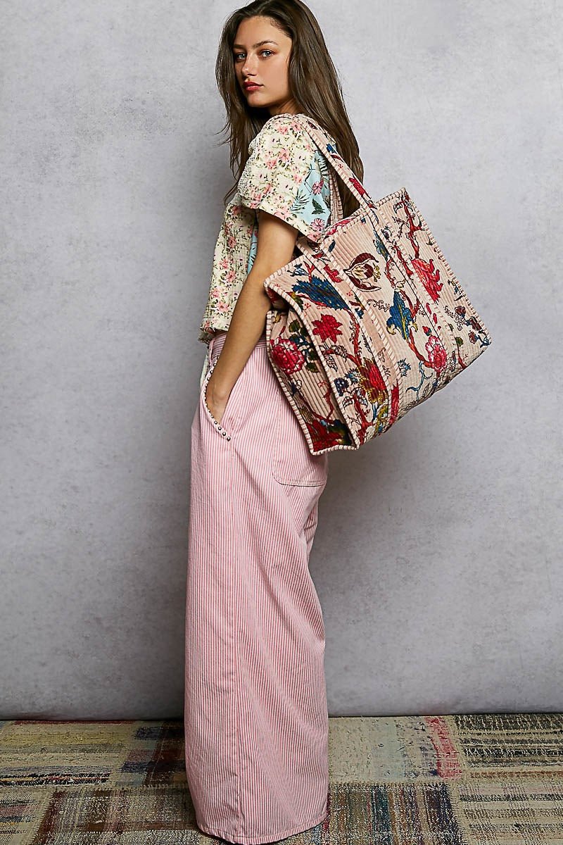 Caravan Quilted Tote - Westly