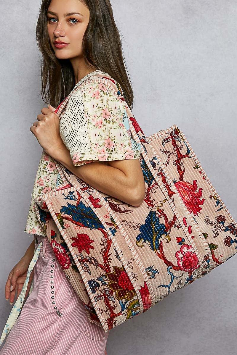 Caravan Quilted Tote - Westly