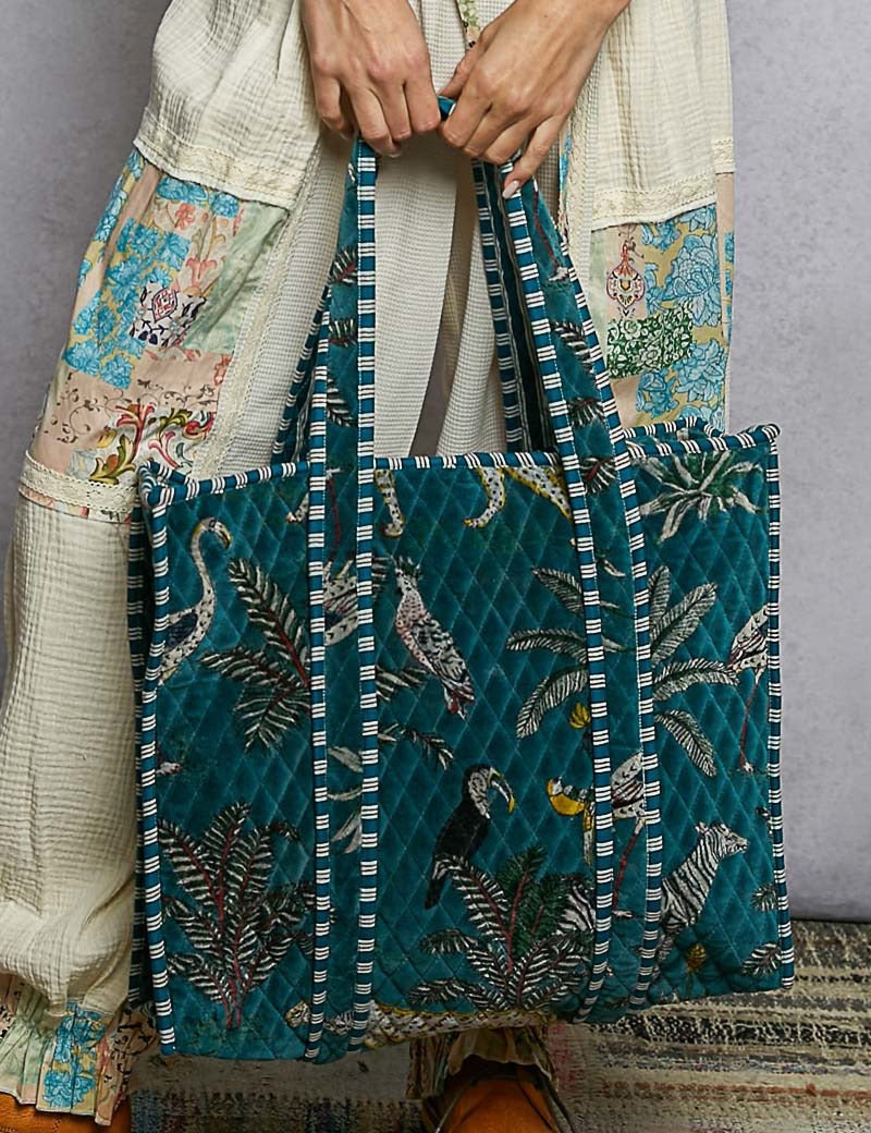 Caravan Quilted Tote - Westly