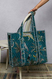Caravan Quilted Tote - Westly