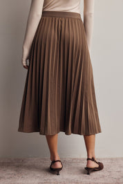 Cardozo Pleated Midi Skirt - Westly