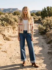 Carmelita Floral Knit Cardigan - Westly
