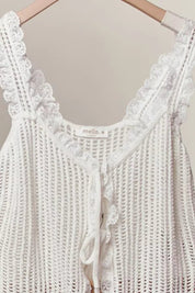 Cassidy Lace Knit Vest - Westly