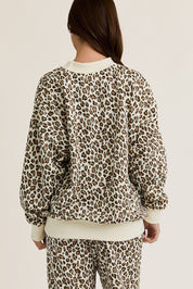 Catnap Leopard Fleece Lounge Set - Westly