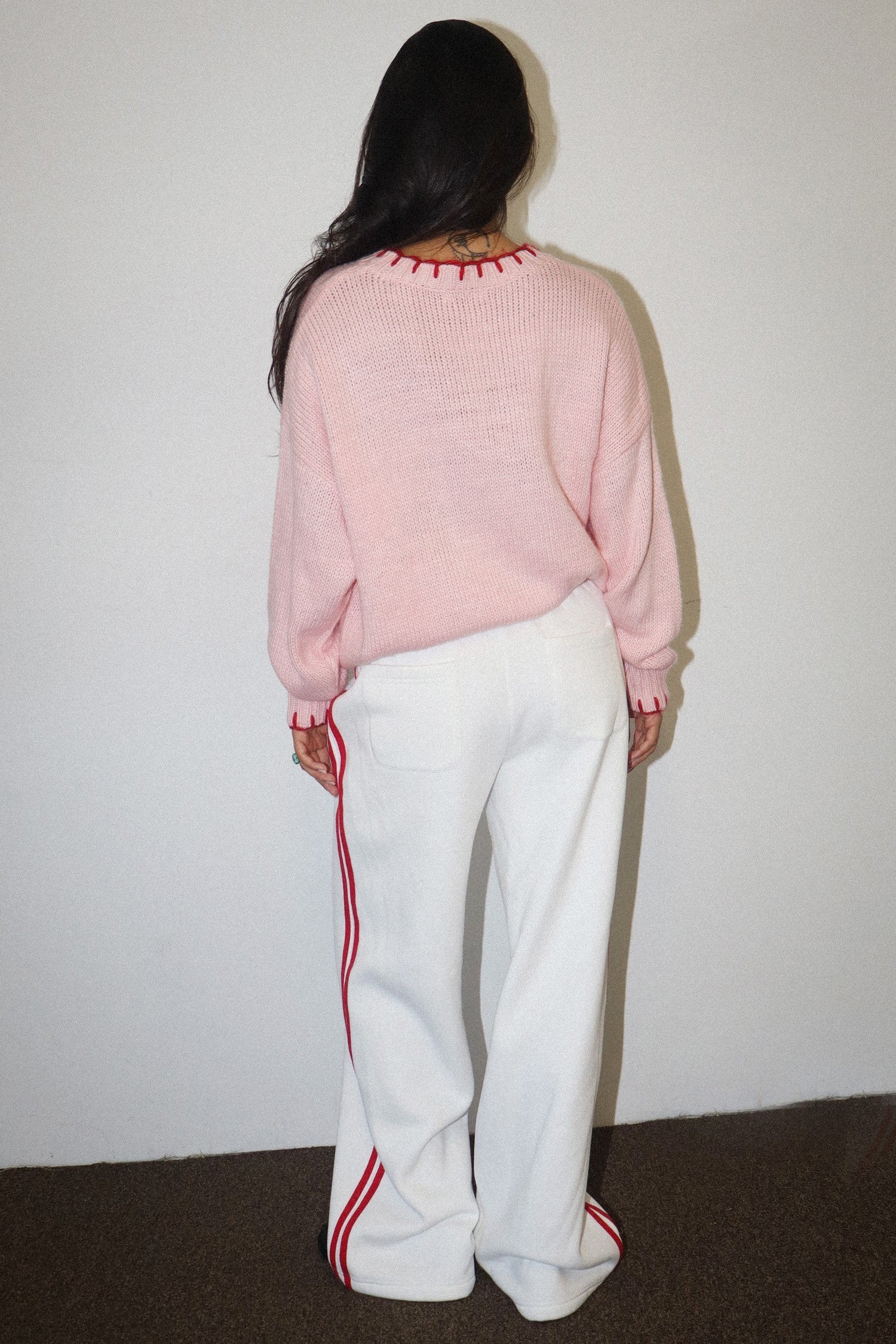 Cavalier Nutcracker Knit Sweater - Blush