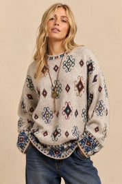Chaco Southwest Oversized Knit Sweater - Westly