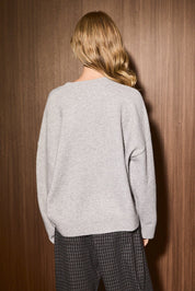 Chairlift Skiing Bear Knit Sweater - Westly