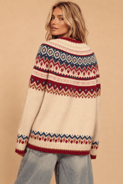 Chinook Vintage-Inspired Fair Isle Sweater - Westly