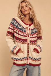Chinook Vintage-Inspired Fair Isle Sweater - Westly