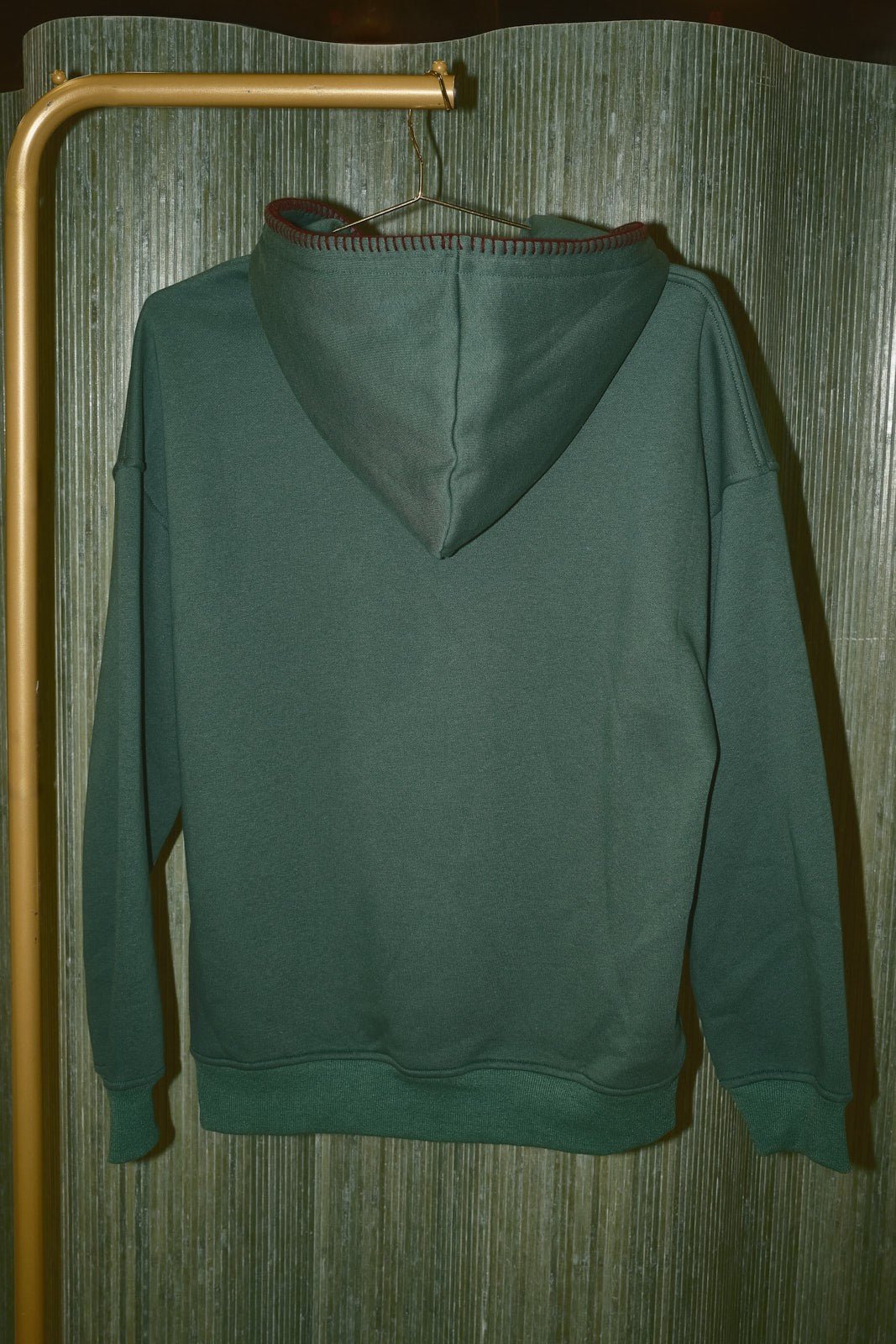 Christmassy Embroidered Whipstitch Hoodie - Westly