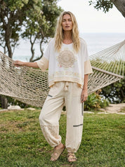 Clementine Patchwork Joggers - Westly