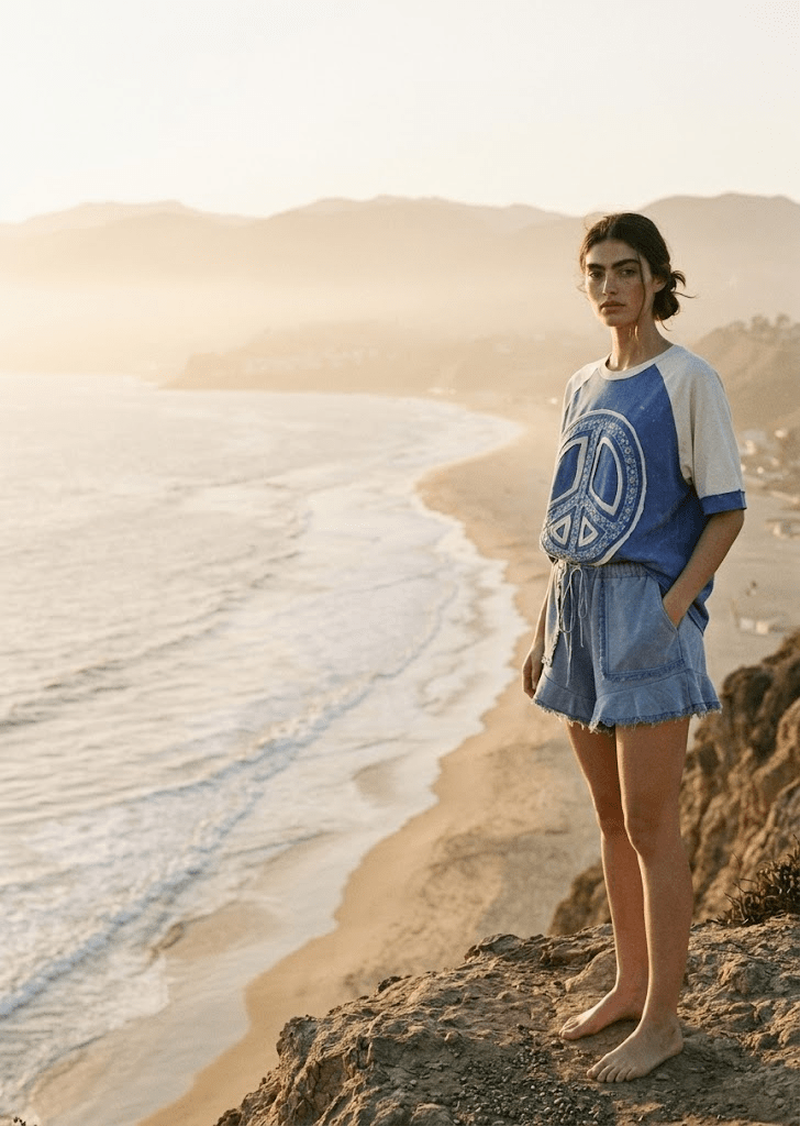 Cleo Washed Fray Shorts - Westly