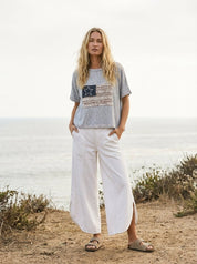 Coastal Tulip Denim Pants - Westly